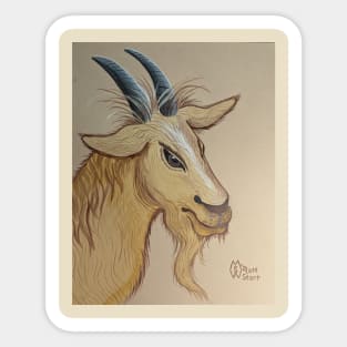 The Tough Billy Goat Sticker